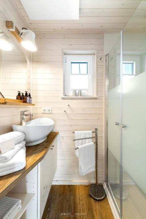 Hausboot Gluecksmomente Mit Dachterrasse In Schleswig Am Ostseefjord Schlei Exteriér fotografie